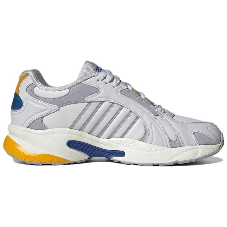 Adidas Neo Crazychaos Winter 2.0 Synthetic Leather Slip Resistant Durable Lightweight Low Top Sports Casual Shoes Men Sneakers Gray Blue Yellow GY4630