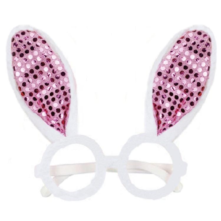 Easter Bunnies Ears Glasses Frame Party Favor Easter Decorations Supplies Photo