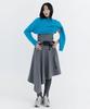 WNDERKAMMER Raw-Cut Wool Dress_Grey