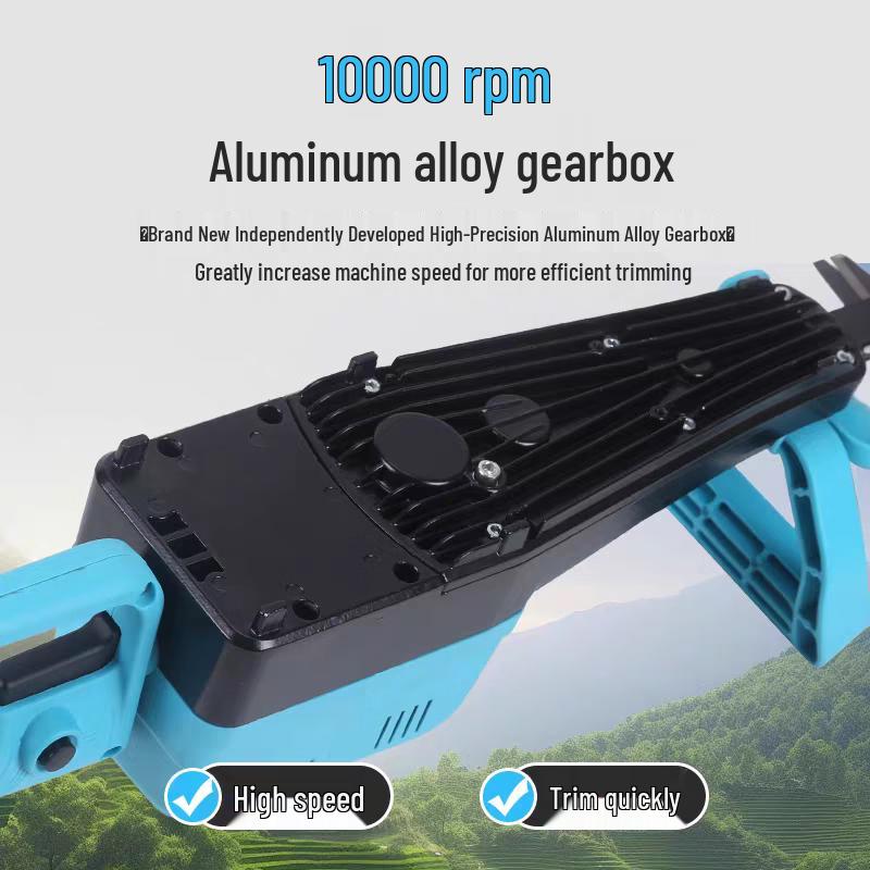 Qinyan Cordless Brushless Hedge Trimmer CN Plug (adapter Included)