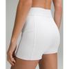 Lululemon Luxtreme High Rise Tennis Short 3.5  White