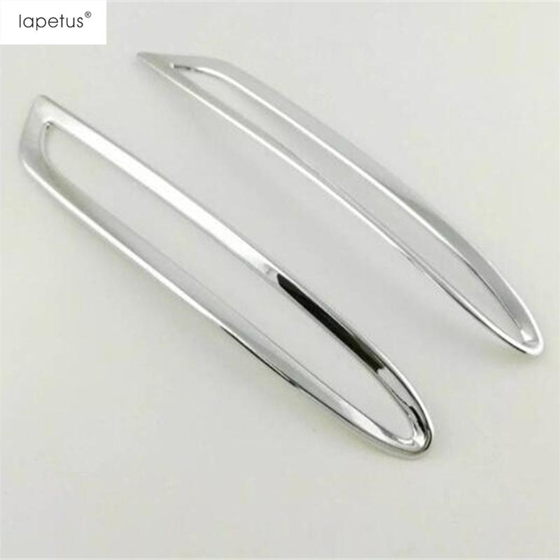 Chroom Auto Achter Mistlamp Licht Frame Decoratieve Sequ Cover Trim Voor Benz E Klasse W213 E260 E300 Sport 2016 - Accessoires