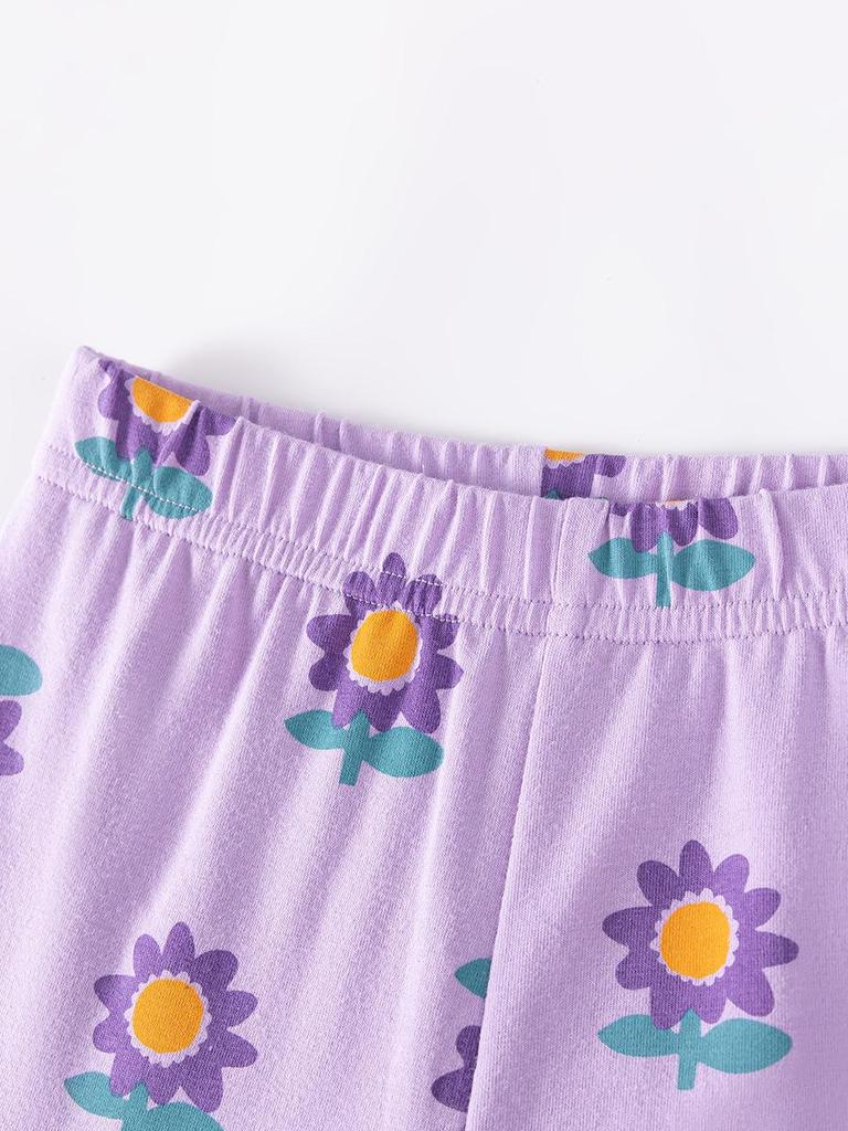 Little Maven Summer Baby Girls' Short-Sleeve Two-Piece Set - European & American Style