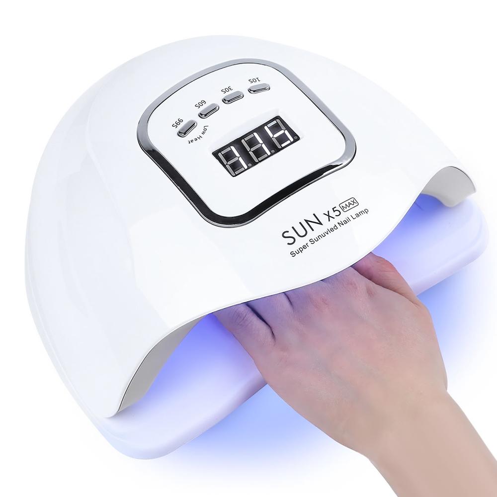 UV LED Nail Lamp and Gel Nail Dryer - X5 MAX Fast Curing Equipment for Salon Use