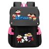 Large Capacity Schoolbag with Shoulder Strap; Student Three-piece Pencil Case Set
