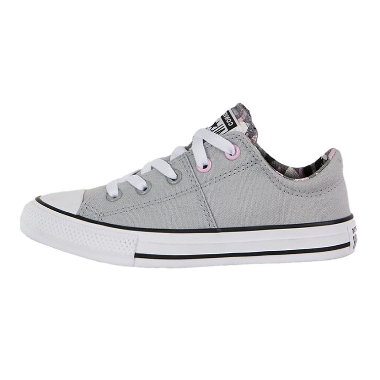 Converse Chuck Taylor All Star OX Low Top Canvas Shoes Kids Sneakers Gray 668452C