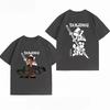 Demon Slayer Tanjiro Kamado Print T-shirt Casual Short Sleeve Cotton Anime Streetwear T-shirt Unisex