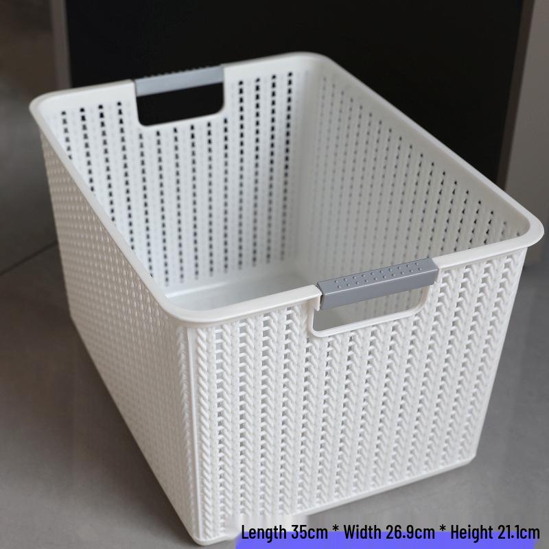 Thickened Star Moon Rectangle Storage Basket for Small Items and Snacks