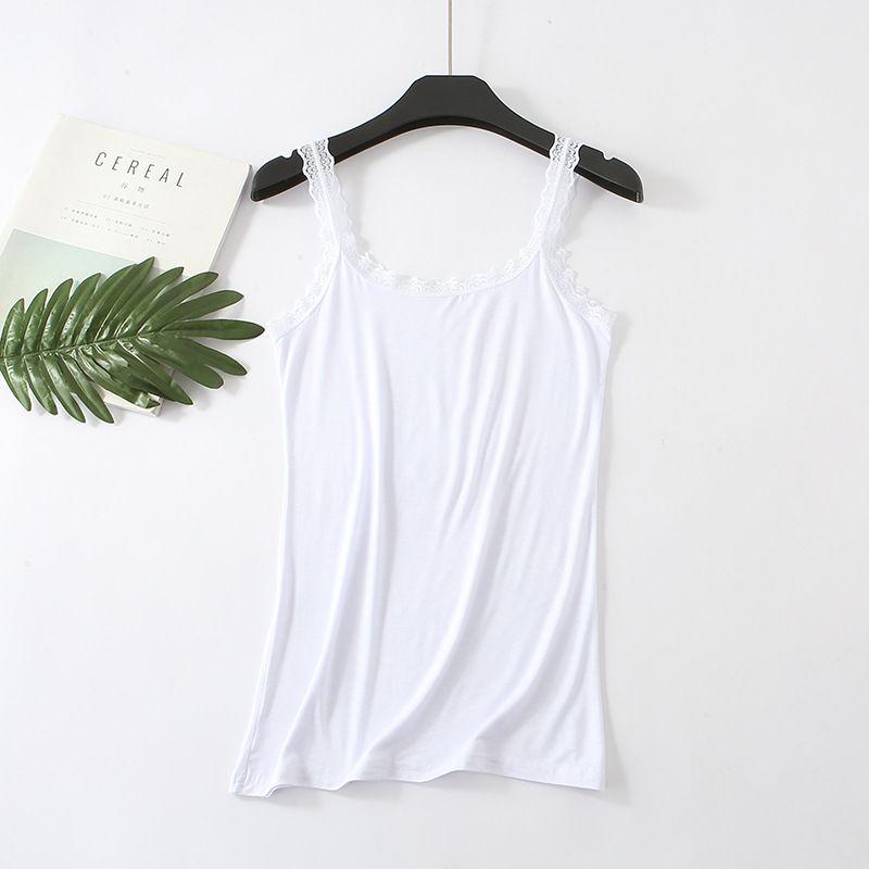 

Однотонный Большой Размер Кружевная Вставка Слинг Однотонный Кружевной Слинг Женский White 4XL(200-230)