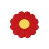 Anti-slip Cup Holder Mat Flower Cup Coaster Round Daisy Silicone Cup Pad  Dining Table