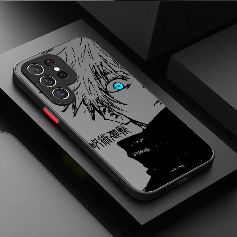 Sukuna Jujutsu Kaisen Gojo Δροσερή Θήκη Για Samsung Galaxy S25 S24 S23 Ultra S22 S21 Plus FE A56 A36 A26 A16 A06 A15 A25 A35 A55 5G