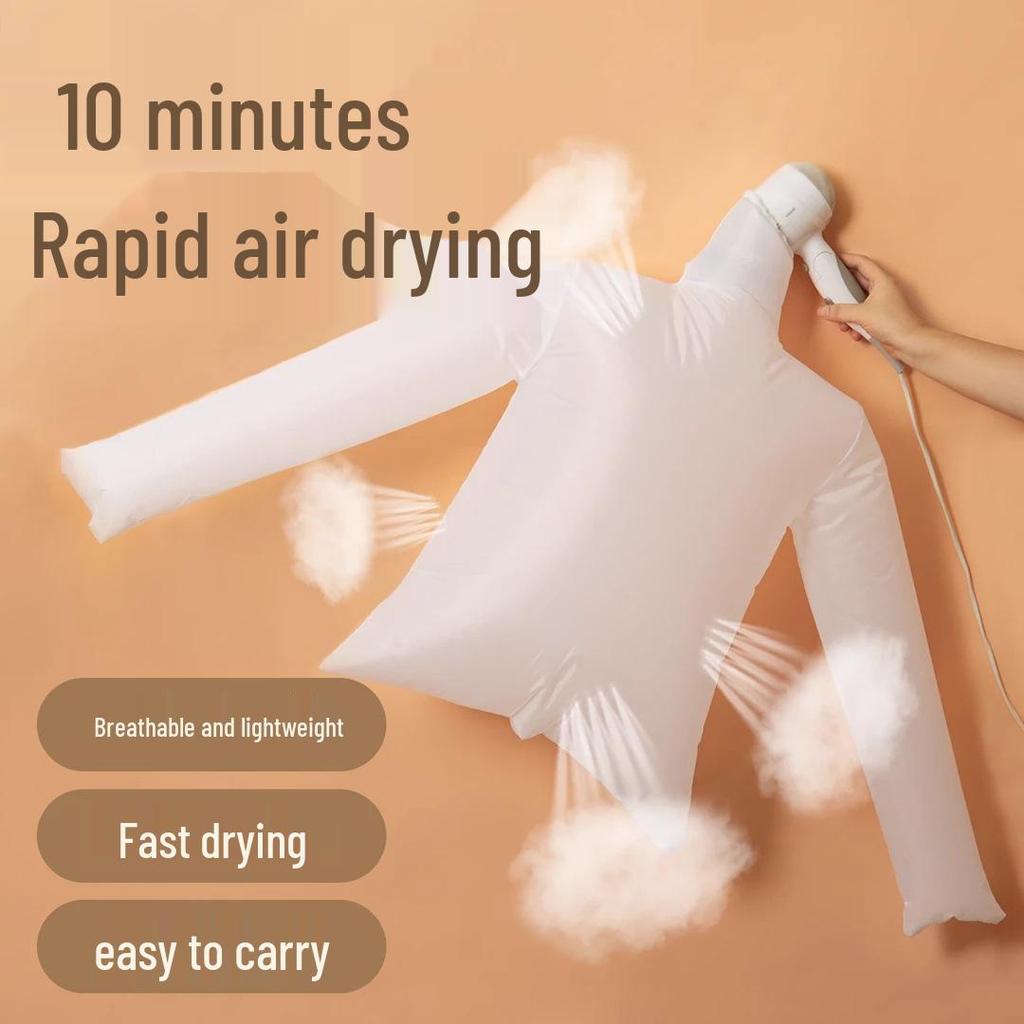Inflatable Down Jacket Dryer Bag: Fluffs and Dries Clothes After Washing.
