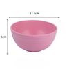 Wheat Straw Bowl, Household Anti-slip and Durable Rice Bowl, Student Dormitory Instant Noodle Bowl, Plastic Soup Bowl