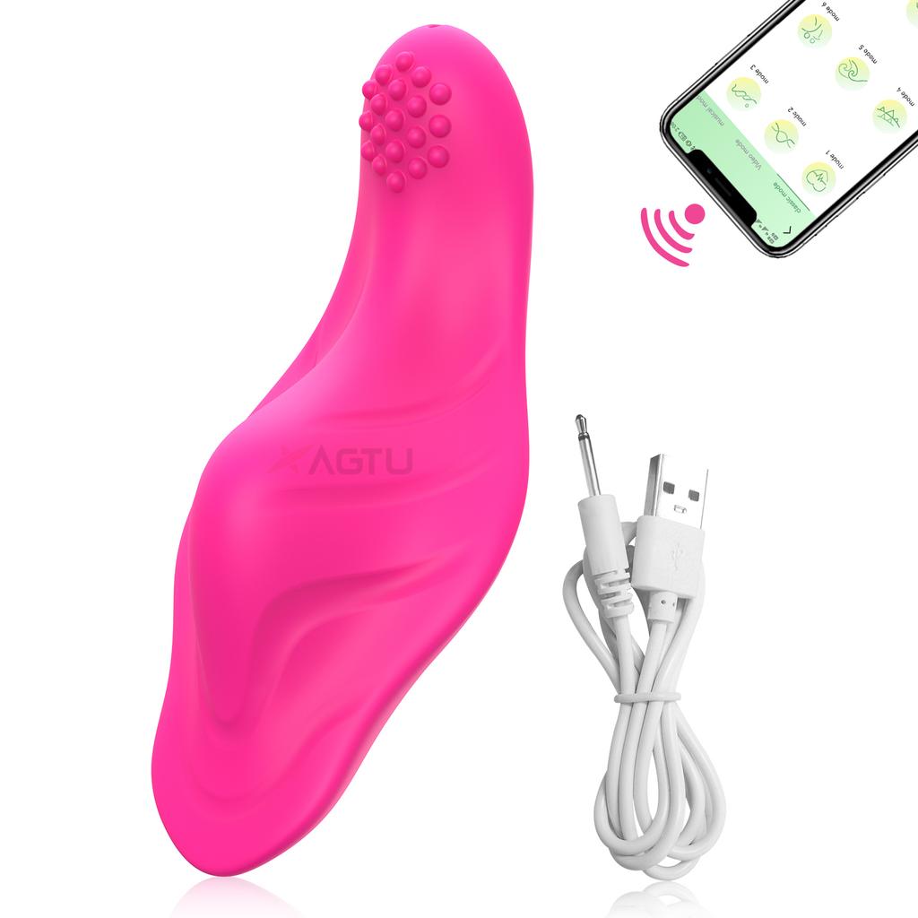 Clitoris Stimulator Vibrator APP Bluetooth Control for Women Clitoral Clit Vibrating Female Wearable Panties Adult Sex Toys