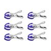 6 Pieces Woodwind Repair Clip Long-Lasting Key Pad Clamp Lightweight