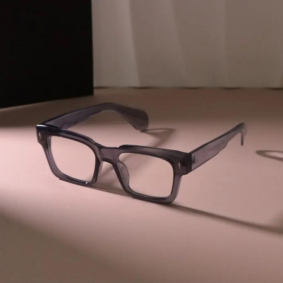 Schöne quadratische Damen Herren Brille Luxusmarke Designer Transparent Klar Optische Brille Mode Gestelle Oculos