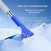 Car Multifunction Snow Removal Shovel and Brush - Winter De-icing Tool with Ice Scraper