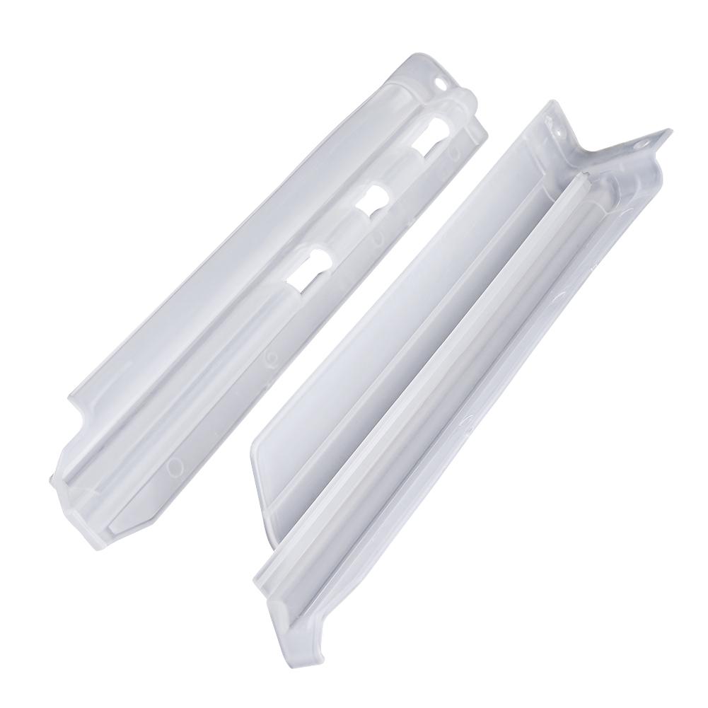 

Motorcycle Front Fork Sliders Clips Protection Guards Fit For Kawasaki KLX650 KLX250R White білий