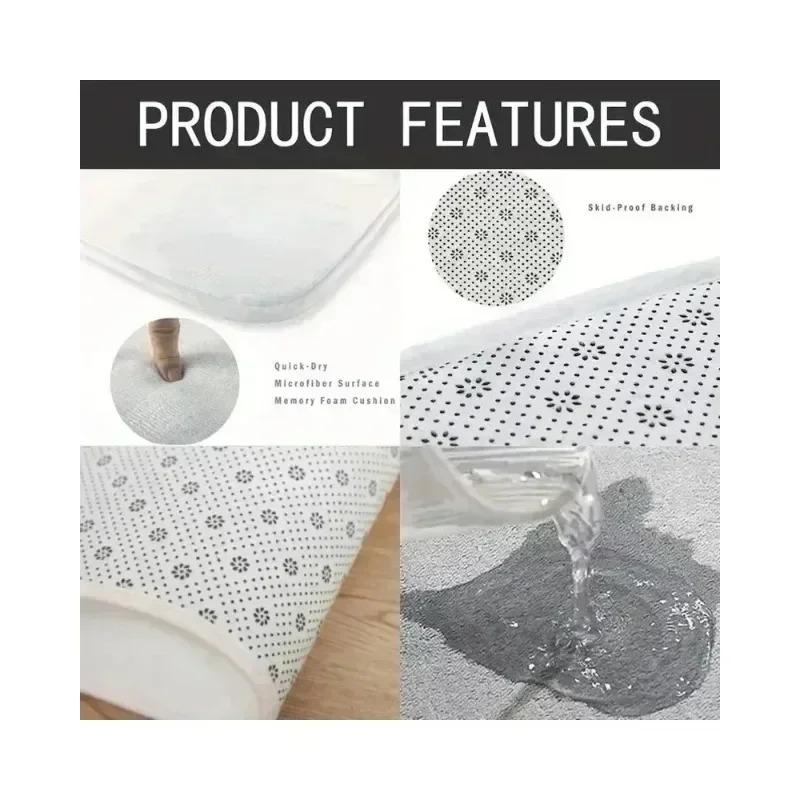 3D Print Gamer Carpet Controller Pattern Living Room Non-Slip Home Entrance Carpet Door Mats Bedroom Bathroom Kitchen Floor Rug