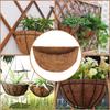 10/12/14 Inch Inch Hanging Basket Liner Round Coconut Liners for Planter 100% Natural Coco Basket Replacement Liners Cushion