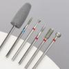 6pcs/set Diamond Sand Nail Files Drill for Removing Acrylic Nail Tools Nail Grinding Head Electric Manicure Set