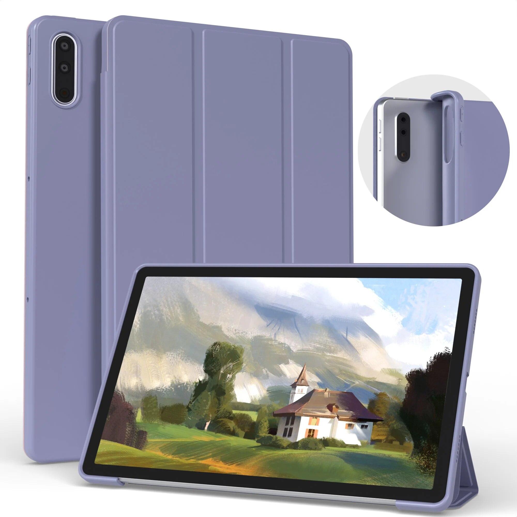 

Для Lenovo Tab M10 3rd Gen 10.1 Case TB-328FU TB-328XU 2022 Обкладинка Magnetic Tri-Fold Stand Funda tab P11 plus Pro J706F 11.2 10.6 M10 3rd 10.1 tb328fu