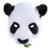 Kostymfest PU Djur för Huvudmask Panda Masker Cosplay Mask Halv Ansikte Anime