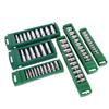 Hex Socket Set: 1/2" & 3/8" Electric Wrench Sockets with Large, Medium, Small Fly Heads, Includes Storage for Auto Repair
