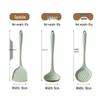 Heat-Resistant Silicone Kitchen Utensil Set: Spatula, Stir Fry Spoon & Soup Ladle