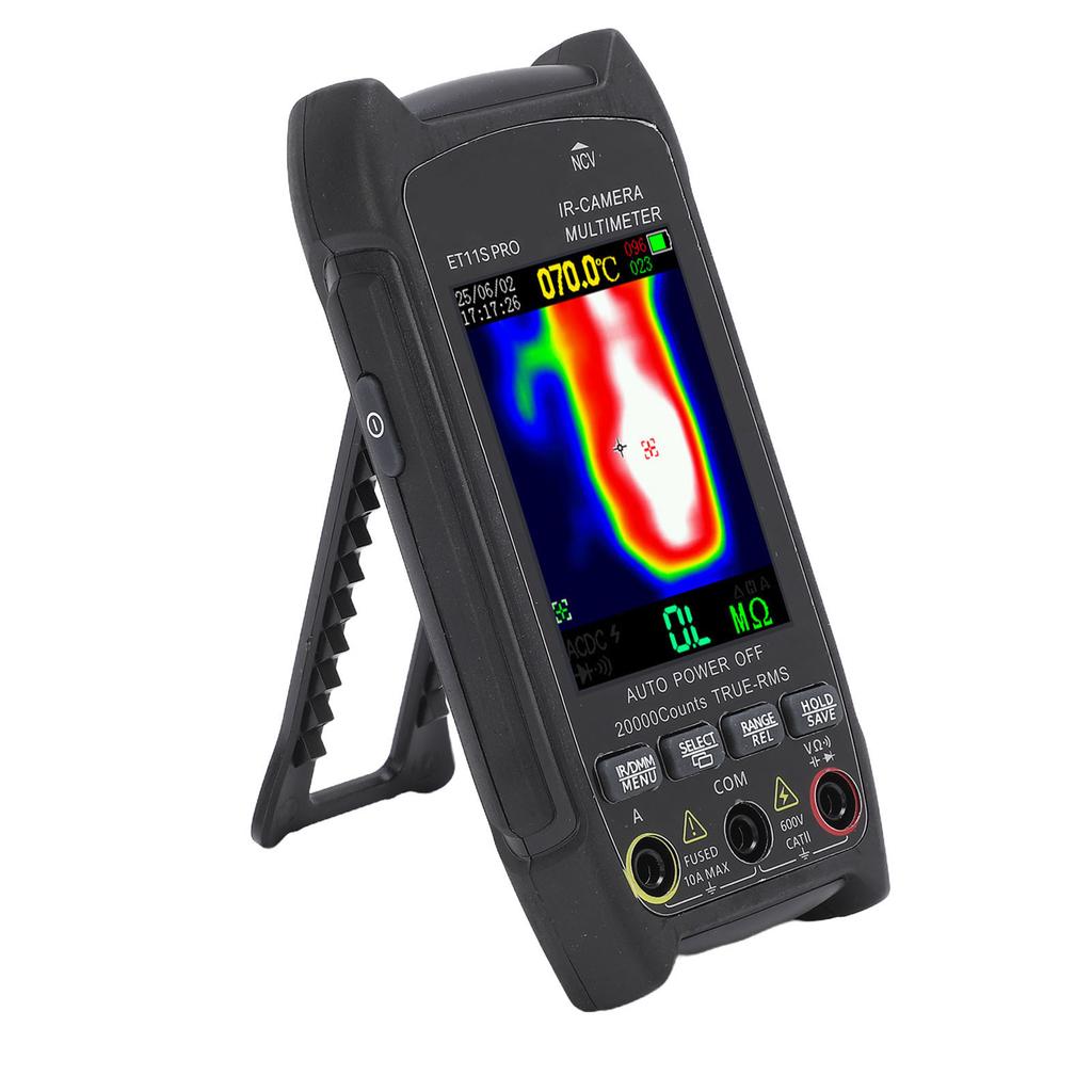 Handheld Thermal Imager Multimeter 32x32 Infrared Resolution 20 celsius 550 celsius NCV Warning