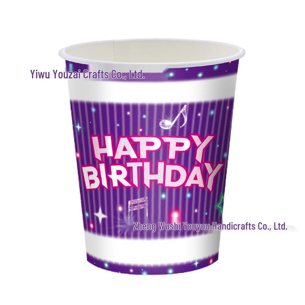 2026 Demon Hunter Witch Squad Girls Birthday Party Set: Disposable Plates, Napkins, Tablecloths