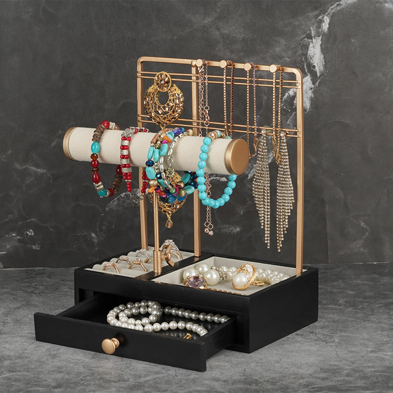 Jewelry Display Organizer Necklace Earrings Chain Watch Pendant Bracelet