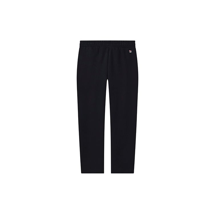 FILA Logo Embroidered Straight Fit Mid-Rise Knit Sports Pants Men bottoms Legendary-Blue F11M211601FNV