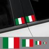 3ks samolepek s italskou vlajkou na auto, motorku, PVC samolepky, voděodolné, kreativní styling auta, vnější dekorace, nálepky, příslušenství