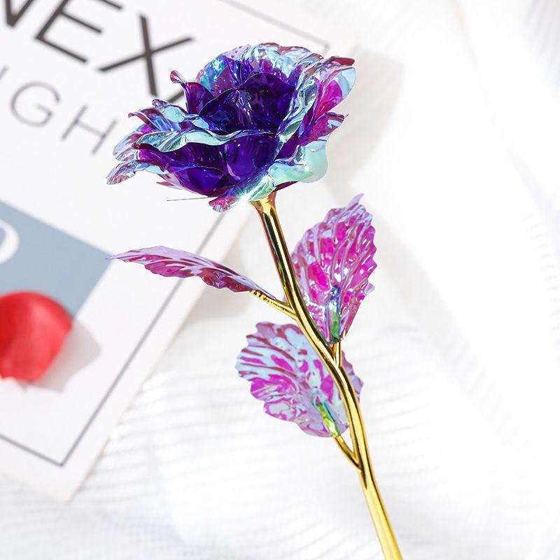Sparkling Eternal Crystal Roses, Artificial Crystal Flowers, Realistic Rose Bouquet