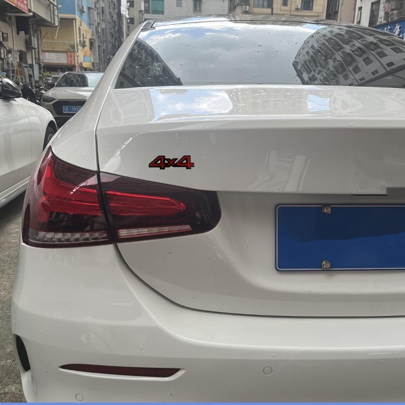 1pc Metal Badg  4x4 Vehicle Emblem Durable Vehicle Modification Accessory Enhances Aesthetics Compatible with Multiple Car Models Stylish
