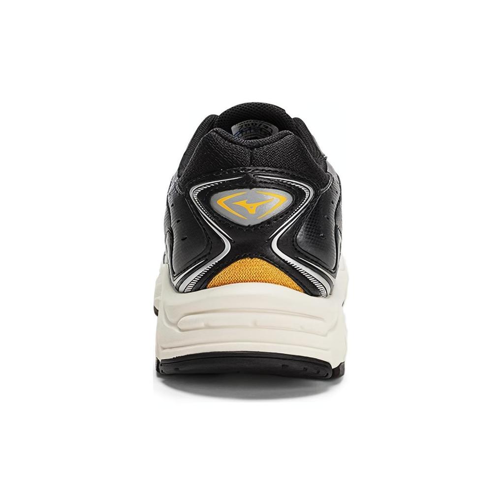 Mizuno Fiyi 2K Retro Mesh Breathable Thick Sole Shock Absorption Non-Slip Low-Top Running Shoes Unisex Sneaker Black White D1GH223712