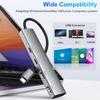 4 Ports Type C HUB USB 3.1 HUB 10Gbps High Speed USB Splitter USB C Hub for PC Computer Accessories Laptop Macbook Pro