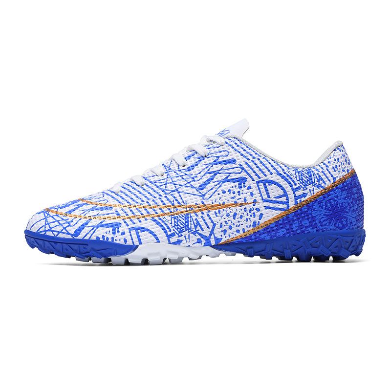 Low top football shoes boys and girls long nail sneakers soccer