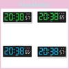 Modern Minimalist Led Desk Clock With Temperature Display For Home Office And Room Decor