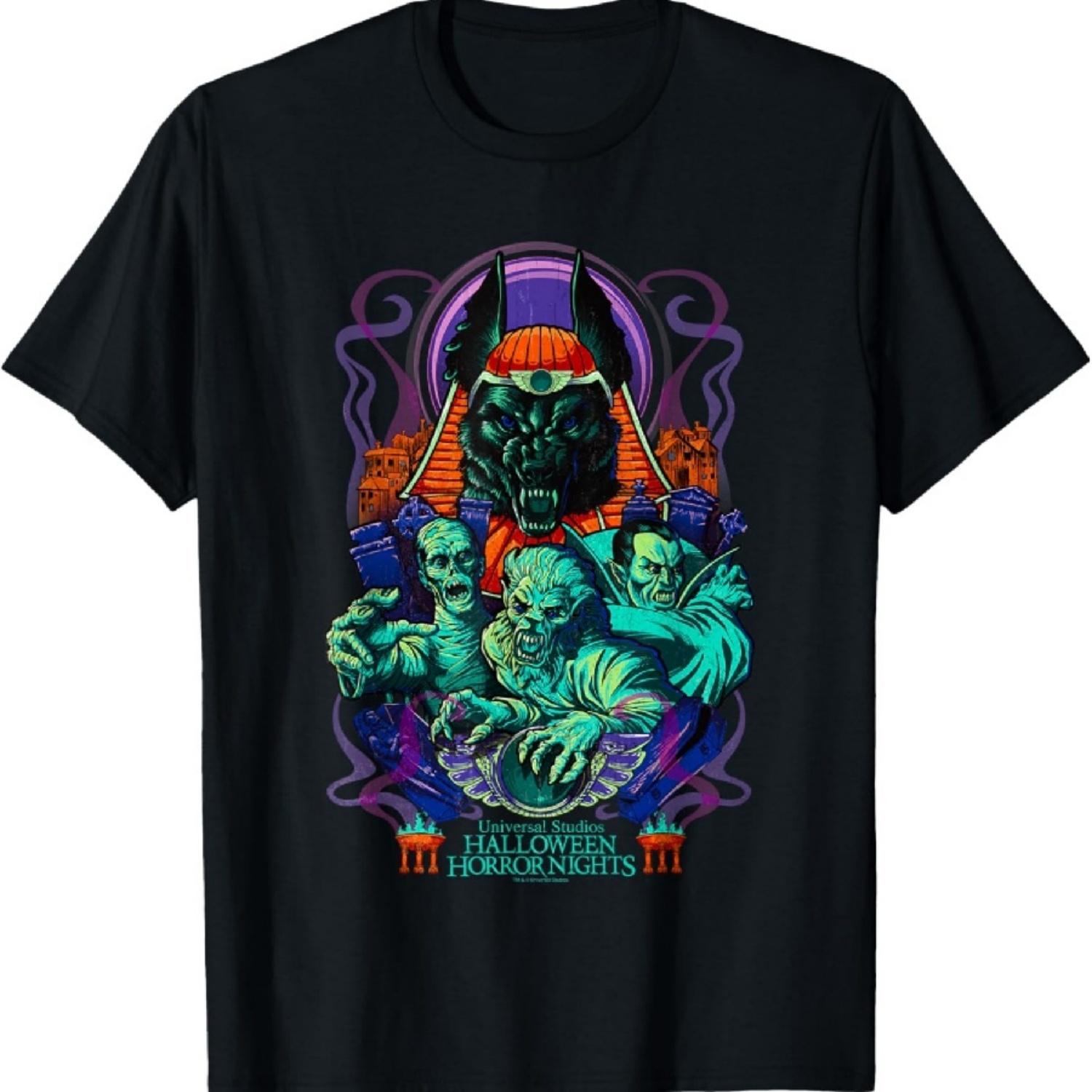 Футболка Universal Monsters Мумия XXXXXL чёрный