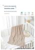 Hot-Selling Cotton Crochet Baby Swaddle & Stroller Blanket for Spring/Summer