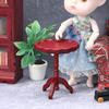 1:12 Dollhouse Miniature Furniture Coffee Table Dollhouse Living Room Decoration Model Side Table Dollhouse Accessories