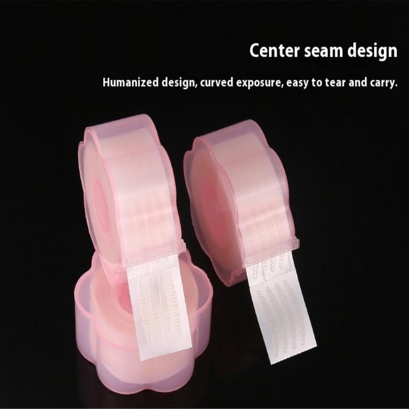 360Pcs/Roll Skin Tone Invisible Tapes Double Stickers Eye Makeup Supplies For Hooded Eyes Lifter Strips Traceless Tape Adhesive