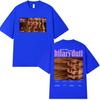 Hilary Duff SMALL ROOMS BIG NERVES Tour 2026 Grafisk T-shirt Unisex Dam Sommar Estetisk Vintage Mode Överdimensionerad Bomulls-T-shirt