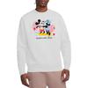 Disney Unisex Adult Sealed With A Kiss Mickey & Minnie Mouse Sweatshirt