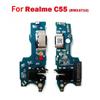 For OPPO Realme C55 (RMX3710) USB Charging Port Dock Connector Charger Board Microphone Module Flex Cable