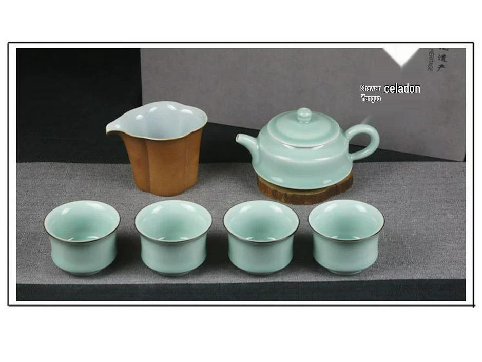 Longquan Celadon Kung Fu Tea Set - Ideal Business Gifts & Souvenirs