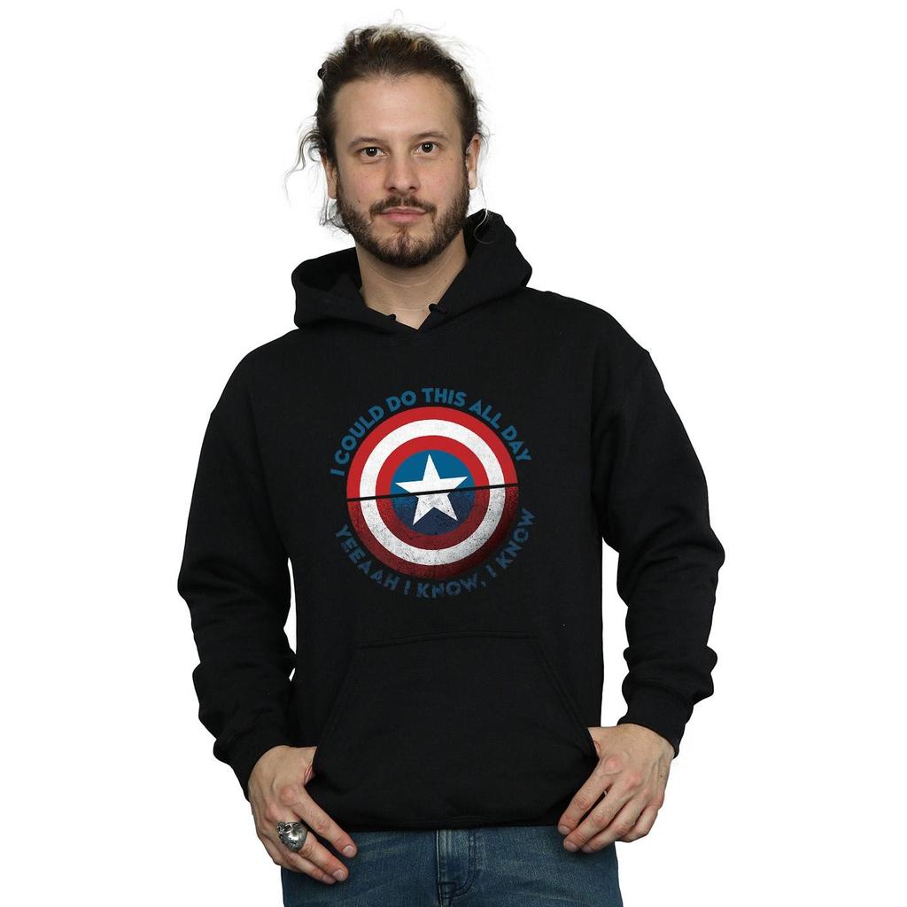 Marvel Mens Avengers Endgame Do This All Day Hoodie