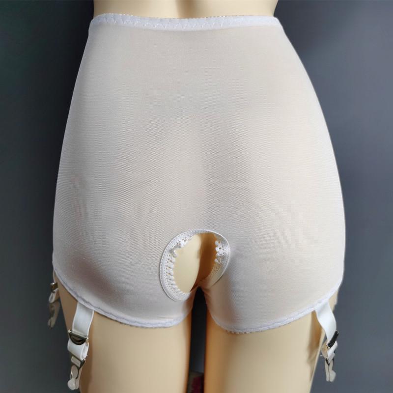 Women's Non-Slip Lace Stockings & Garter Belt Set